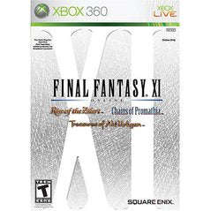Final Fantasy XI: Chains of Promathia, Rise Of The Zilart, Treasures of Aht Urhgan (Xbox 360) Pre-Owned (Replacement Disc Only/Registration Code not Guaranteed)