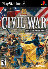 History Channel Civil War Secret Missions (Playstation 2) Pre-Owned: Game, Manual, and Case