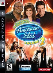 Karaoke Revolution American Idol Encore 2 (Playstation 3) Pre-Owned: Game, Manual, and Case