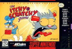 The Itchy and Scratchy Game (Super Nintendo) Pre-Owned: Cartridge Only