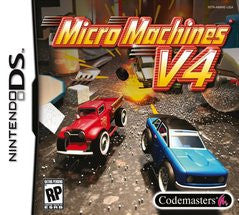 Micro Machines V4 (Nintendo DS) Pre-Owned: Game, Manual, and Case