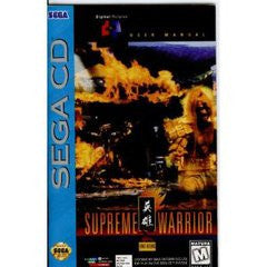 Supreme Warrior (Sega CD) Pre-Owned: Game, Manual, and Box