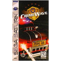 Crime Wave (Sega Saturn) Pre-Owned: Game, Manual, and Case