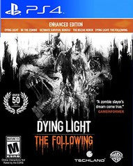 Dying Light The Following Enhanced Edition (Playstation 4) Pre-Owned: Game, Manual, and Case
