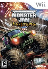 Monster Jam: Path of Destruction (Nintendo Wii) Pre-Owned: Game, Manual, and Case