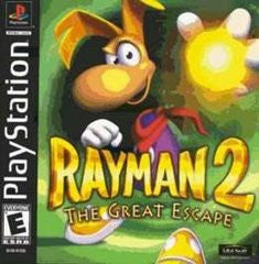 Rayman 2: The Great Escape (Playstation 1) Pre-Owned: Game, Manual, and Case