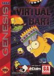 Virtual Bart (Sega Genesis) Pre-Owned: Game, Manual, and Case