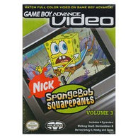 SpongeBob SquarePants Volume 3 (Game Boy Advance Video) Pre-Owned: Cartridge Only