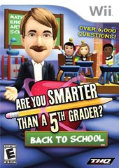 Are You Smarter Than A 5th Grader? Back to School (Nintendo Wii) Pre-Owned