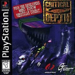 Critical Depth (Playstation 1) Pre-Owned: Game, Manual, and Case