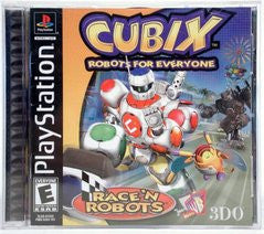 Cubix Robots for Everyone Race N Robots (Playstation 1) Pre-Owned: Game, Manual, and Case