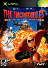 The Incredibles Rise of the Underminer (Xbox) Pre-Owned: Game, Manual, and Case