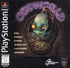 Oddworld Abe's Oddysee (Playstation / PS1) Pre-Owned: Game, Manual, and Case