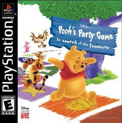 Pooh's Party Game in Search of the Treasure (Playstation 1) Pre-Owned: Game, Manual, and Case