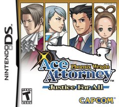 Phoenix Wright Justice for All (Nintendo DS) Pre-Owned