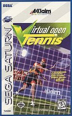 Virtual Open Tennis (Sega Saturn) Pre-Owned: Game, Manual, and Case