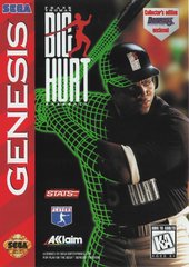 Frank Thomas Big Hurt Baseball  (Sega Genesis) Pre-Owned: Game, Manual, Poster, and Case