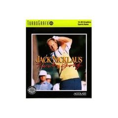 Jack Nicklaus Turbo Golf (TurboGrafx 16) Pre-Owned