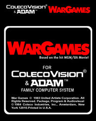 War Games (Colecovision) Pre-Owned: Cartridge Only