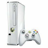 System w/ Official Wireless Controller - 4GB Slim w/ 250GB Harddrive - White (Xbox 360) Pre-Owned