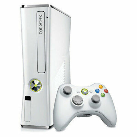 System w/ Official Wireless Controller - 4GB Slim - White (Xbox 360) Pre-Owned