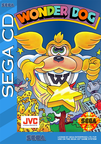 Wonder Dog (Sega CD) Pre-Owned: Game, Manual, and Box