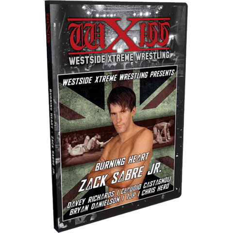 Westside Xtreme Wrestling: Burning Heart - Zack Sabre Jr. (DVD) Pre-Owned