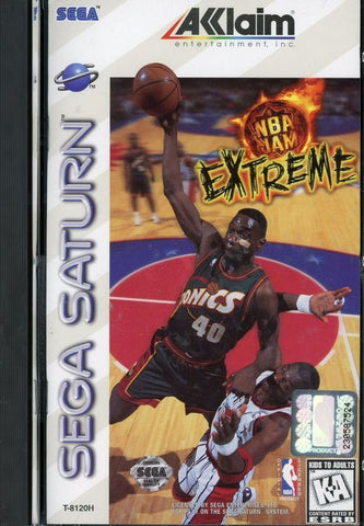 NBA Jam Extreme (Sega Saturn) Pre-Owned: Game, Manual, and Case